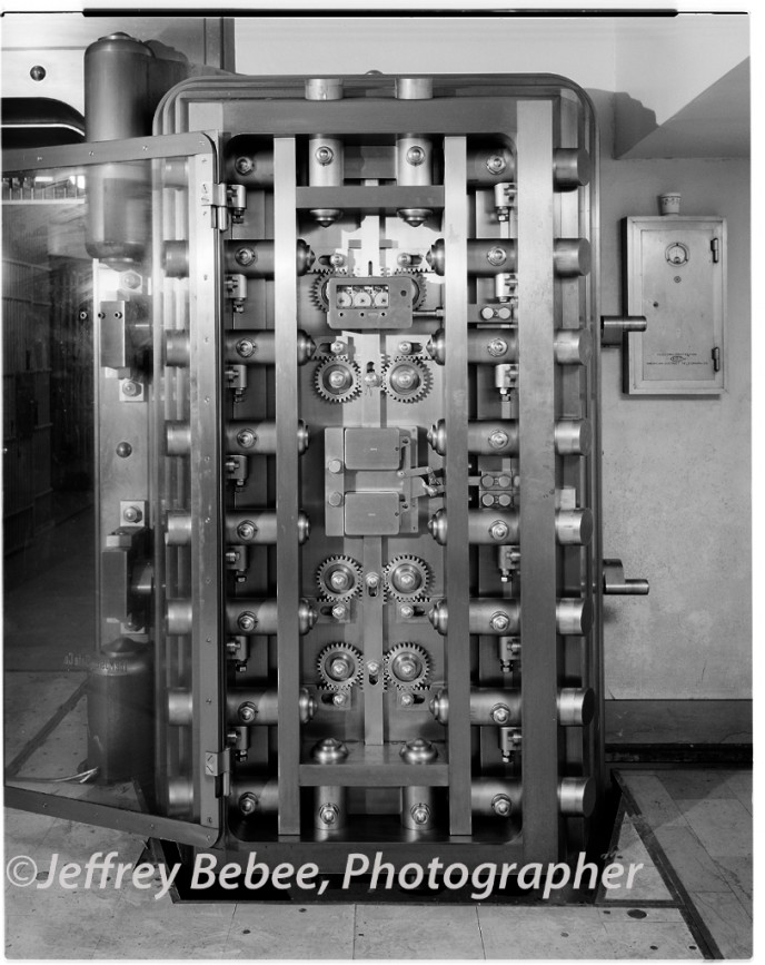 Vault. Omaha Branch of Kansas City Federal Reserve